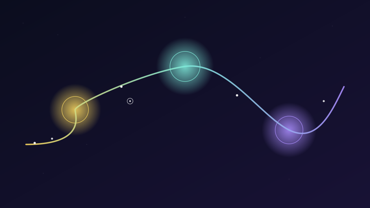 Impression of streams of light flowing into audio containers in Auditorium (AI-generated)