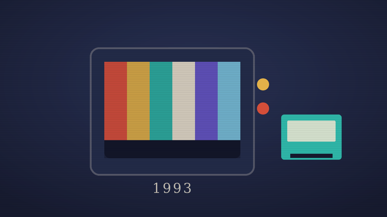 Impression of 1993 home-console culture (AI-generated)