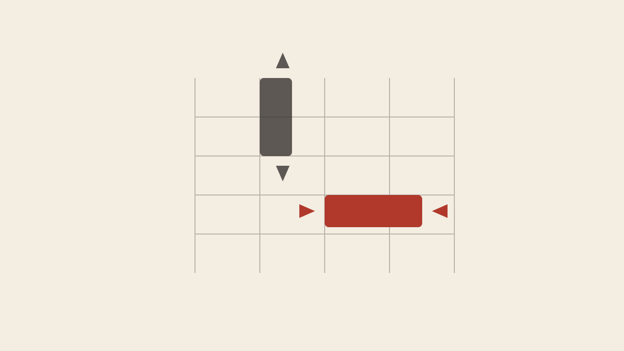 Impression of vehicles fixed to one axis of movement (AI-generated)