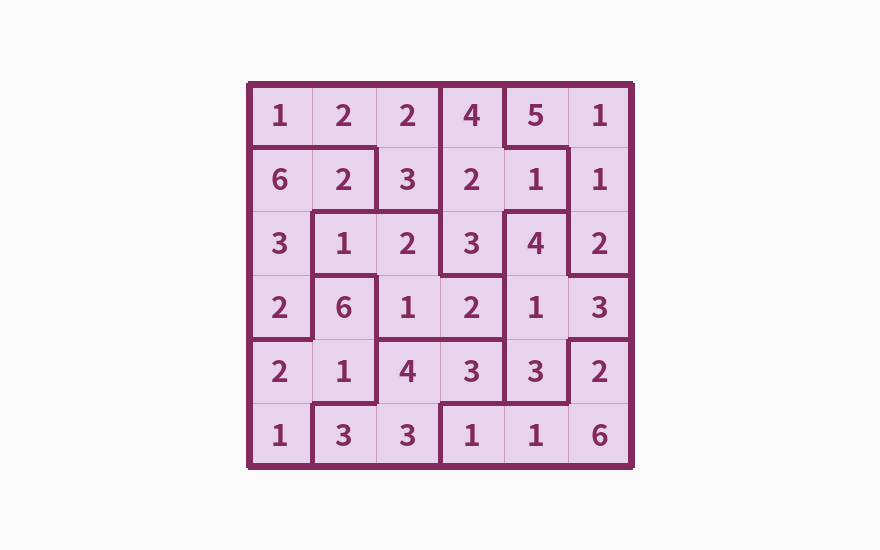 Tetro 15のゲーム画面。数字入りテトロミノと4×4盤面